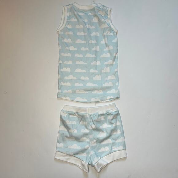 Wildling Well Dressed Wolf "Sweet Dreams" Cloud Pajama Set - Size 2T - Picture 5 of 5
